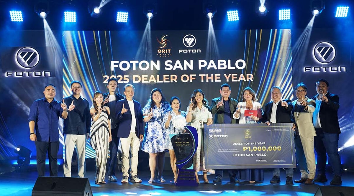 Sytin Foton San Pablo leads GRIT Awards