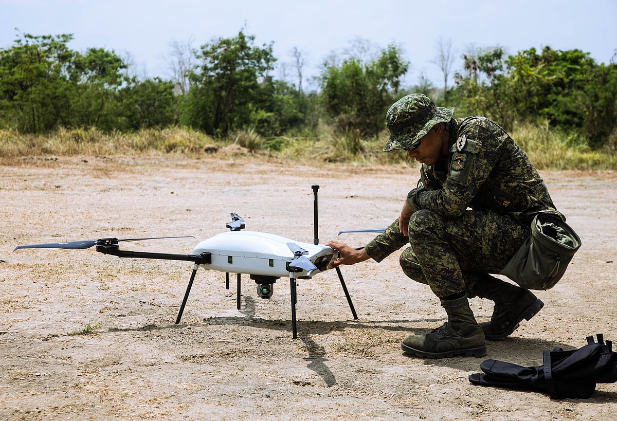 Philippine and US Troops Conduct Joint Drone Training at Fort Magsaysay ...