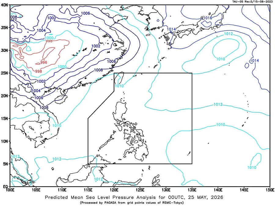 Severe Weather Alert: Trough of LPA Brings Heavy Rains and Flooding Risks to Mindanao and Palawan
