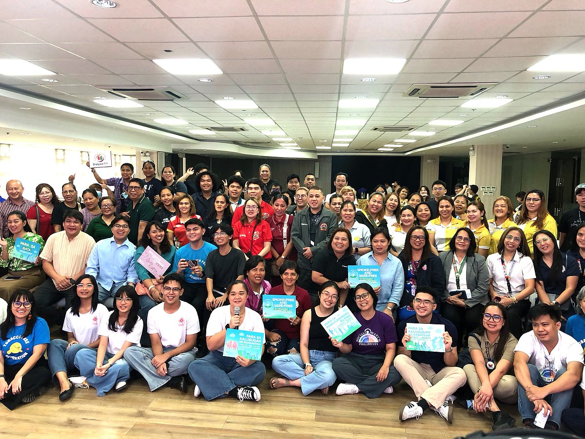 Quezon City Rallies for Smoke-Free, Vape-Free Environment Bill with ...