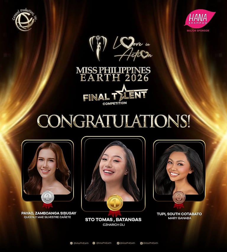 Talent, creativity shine at Miss Philippines Earth 2026 Talent Competition