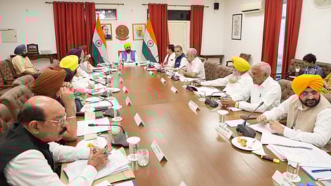 Bhagwant Mann Cabinet Meeting
