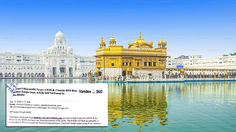 Golden Temple Bomb Threat