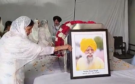 114-year-old Marathon legend Fauja Singh cremated in Punjab: CM Mann announces statue tribute