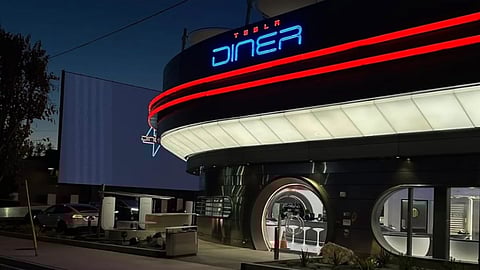 Elon Musk's Tesla Diner