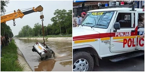 11 rescued after car falls into Sirhind canal in Bathinda; PCR team to be honoured for bravery