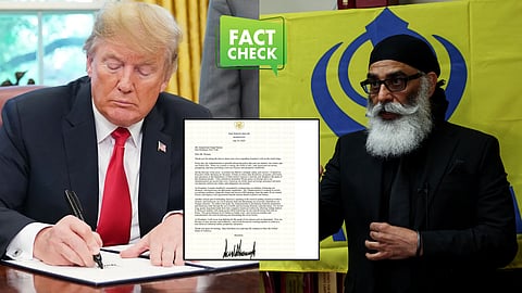 Donald Trump Pannun SFJ