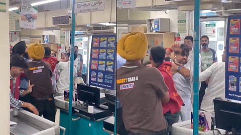 D-Mart Jalandhar fight