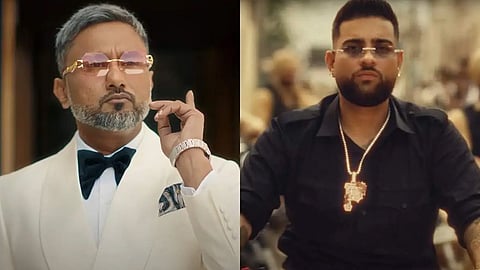 Karan Aujla, Honey Singh song controversy