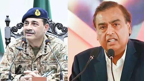 Asim Munir threat to Mukesh Ambani