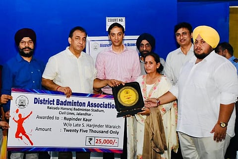 Nitin Kohli Jalandhar Badminton Tournament