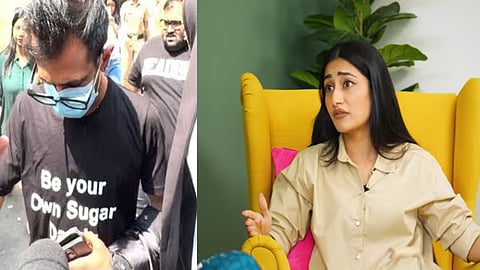 Dhanashree Verma on Chahal T-shirt