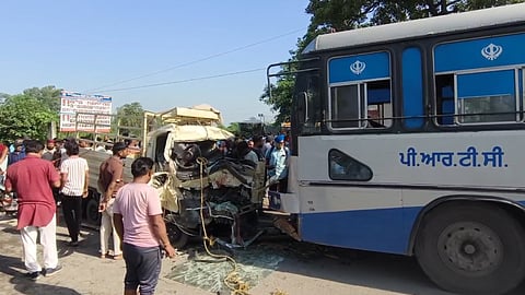 Accident on Jalandhar–Kapurthala Road