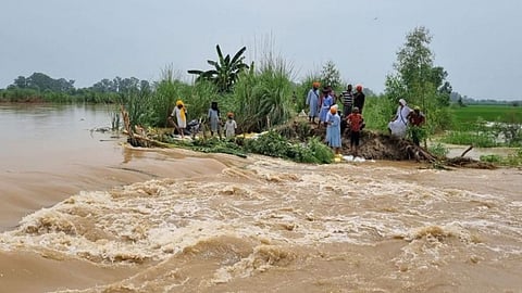 Flood crises in Punjab