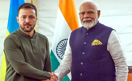 PM Modi and President Zelenskyy discuss peace efforts ahead of SCO Summit.