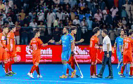 Hardik Singh and Mandeep Singh scored for India as Korea held them to a 2-2 draw in the Men’s Asia Cup Rajgir 2025 Super 4s opener.