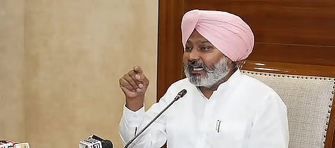 Punjab Bhawan, Finance Minister Harpal Singh Cheema