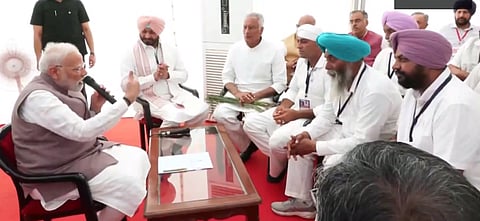 PM Modi reviews flood situation in Punjab 