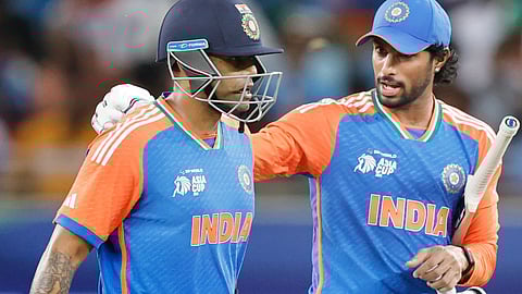 Surya and Tilak vs Pakistan during Asia Cup 2025