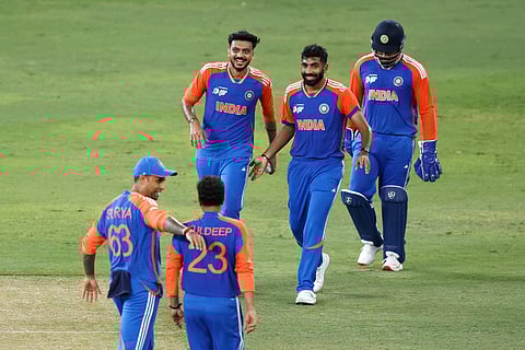 Team India during Asia Cup 2025