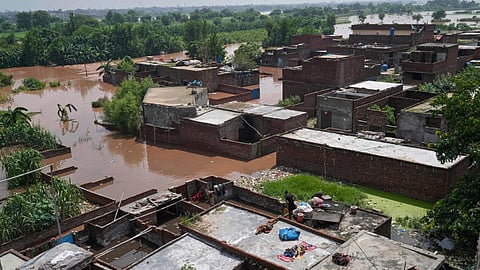 Flood damage in Jalandhar