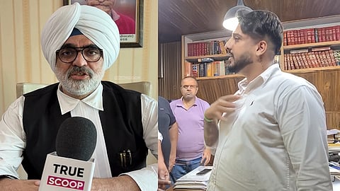 Mandeep Sachdeva/Person who came to collect money