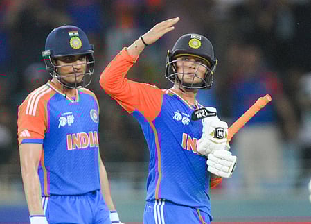 Abhishek Sharma’s 74 guides India to win vs Pakistan in Asia Cup