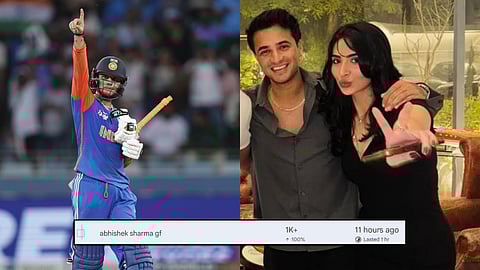 Abhishek Sharma and Laila Faisal