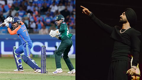 Diljit Dosanjh/India vs Pakistan match
