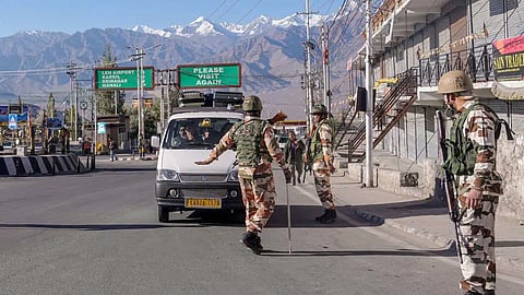 Curfew continues in Leh