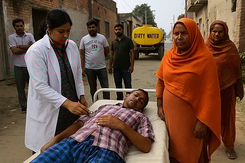 ZIrakpur diarrhoea outbreak