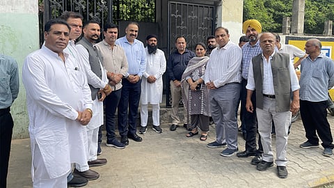 Nitin Kohli during Jalandhar Food Street Foundation Stone Laying
