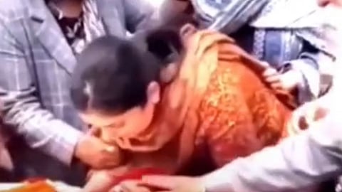 Viral video claimed to be from Rajvir Jawanda's funeral