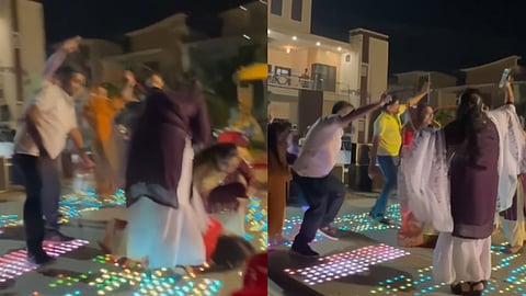 A woman died while dancing 