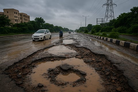 Mohali road infra loss