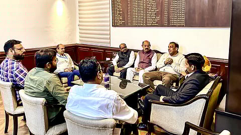 Nitin Kohli, Mohinder Bharat, Jalandhar DC's meeting on PAP flyover