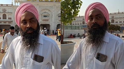 Drunk man Golden Temple Gurpurab
