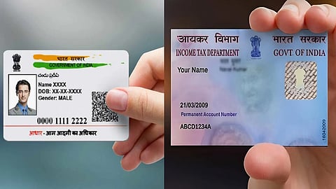 Pan and Aadhar card