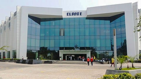 Elante Mall property tax dispute