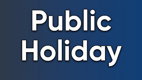 Representative Image for Holiday news