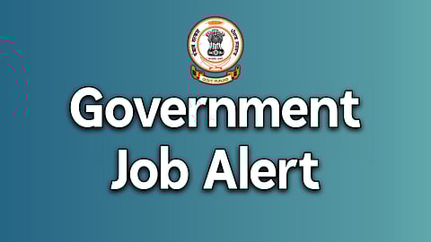 Govt Job Alert