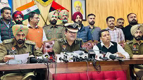 Ludhiana CP Swapan Sharma press conference