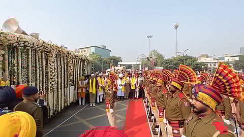 Guard of honour Jalandhar Nagar Kirtan