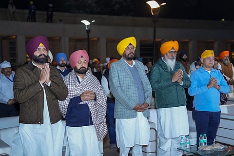 Punjab govt’s mesmerizing drone show honours Sri Guru Tegh Bahadur Ji at Anandpur Sahib