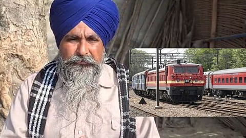 Sarwan Singh Pandher and Punjab Rail Roko on December 5