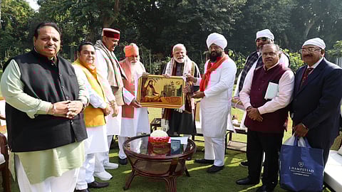 Dera Sachkhand Ballan chief meets PM Modi