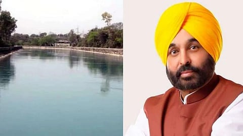 Punjab CM Bhagwant Mann/Canal Water