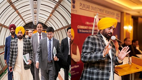 Punjab CM Bhagwant Mann in South Korea