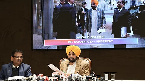 Punjab CM Bhagwant Mann PC on Japan and South Korea Visit