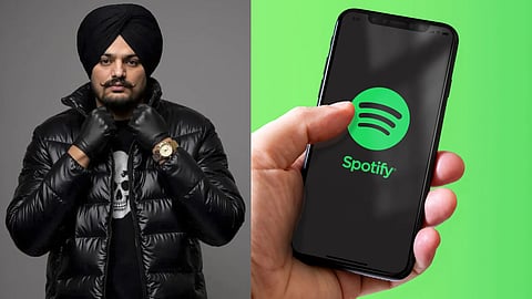 Sidhu Moose Wala on Spotify Wrapped 2025